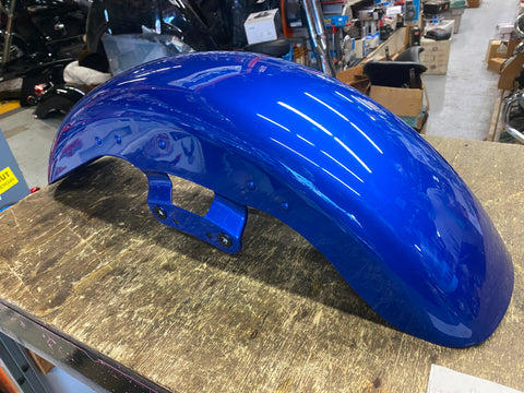 OEM Blue Burst Front Fender Harley Street Road Glide Special FLHXS  New T/o 2024