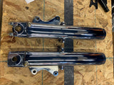 Chrome Fork Legs Sliders Harley FLH 1984-1999 Ultra Glide Classic Road King 41mm