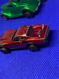 1968 Hot Wheels Redline Custom Corvette red Sweet Sixteen Clear window Collectib