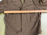 Vintage 1949 United States Army 100% Fool Field Uniform Blazer Pants Beret 36R