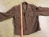 Vintage 1949 United States Army 100% Fool Field Uniform Blazer Pants Beret 36R
