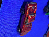 1968 Hot Wheels Redline Custom Corvette red Sweet Sixteen Clear window Collectib