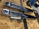 Chrome Fork Legs Sliders Harley FLH 1984-1999 Ultra Glide Classic Road King 41mm