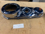 Chrome Tin Primary Cover Harley Knucklehead Panhead UL Hydra Duo Glide Nice!