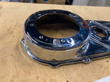 Chrome Tin Primary Cover Harley Knucklehead Panhead UL Hydra Duo Glide Nice!