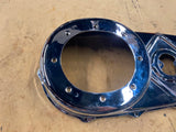 Chrome Tin Primary Cover Harley Knucklehead Panhead UL Hydra Duo Glide Nice!