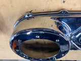 Chrome Tin Primary Cover Harley Knucklehead Panhead UL Hydra Duo Glide Nice!