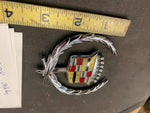 Vtg NOS OEM Hood ornament Emblem Cadillac 1971-1978 GM Crest