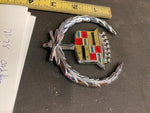 Vtg NOS OEM Hood ornament Emblem Cadillac 1971-1978 GM Crest