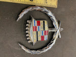 Vtg NOS OEM Hood ornament Emblem Cadillac 1971-1978 GM Crest