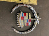 Vtg NOS OEM Hood ornament Emblem Cadillac 1971-1978 GM Crest