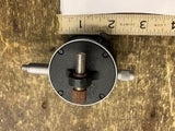 Vtg Starrett Dial indicator Guage  .0001-.025 mm range Machinist tools USA!