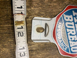 20's AAA Cooperative Farm Bureau License Plate Tag Topper Vtg Auto Truck Hot Rod