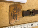 Vtg Allis-Chalmers tractor watch fob Highway Equipment Co Pgh dubois Advertising