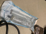 Vtg 50's Medical Doctors Bag Stethescope Valise Leather Reflex Hammer Otoscope!