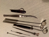 Vtg 50's Medical Doctor tools Instruments Tubex Surgical Syringe Director Lot!