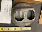 Vtg wiremold 1543 floor duplex receptacle Antique House Wiring Collectible Outle