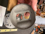 Vtg wiremold 1543 floor duplex receptacle Antique House Wiring Collectible Outle