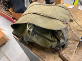 WW2 Backpack military Army Vtg 1940's Swiss German? Field Gear Orig norwegian?