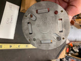 Vtg wiremold 1543 floor duplex receptacle Antique House Wiring Collectible Outle