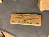 Vtg wiremold 1543 floor duplex receptacle Antique House Wiring Collectible Outle