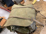 WW2 Backpack military Army Vtg 1940's Swiss German? Field Gear Orig norwegian?
