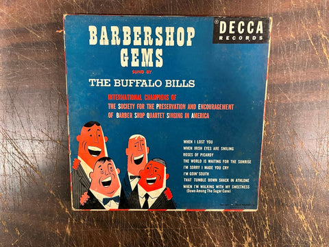 Barbershop Gems Sung By The Buffalo Bills Decca Records 1951 Set
