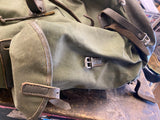 WW2 Backpack military Army Vtg 1940's Swiss German? Field Gear Orig norwegian?