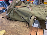 WW2 Backpack military Army Vtg 1940's Swiss German? Field Gear Orig norwegian?