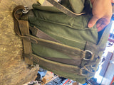 WW2 Backpack military Army Vtg 1940's Swiss German? Field Gear Orig norwegian?