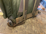 WW2 Backpack military Army Vtg 1940's Swiss German? Field Gear Orig norwegian?