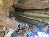 WW2 Backpack military Army Vtg 1940's Swiss German? Field Gear Orig norwegian?