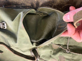 WW2 Backpack military Army Vtg 1940's Swiss German? Field Gear Orig norwegian?