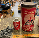 Vtg JW Speaker Co Perma-Plug Tubeless Tire Repair Kit OIL Can Gas Petrolina Auto