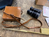 U.S. WWI US Army .08 Binoculars Leather Neck Strap Case Military Army Doughboy!