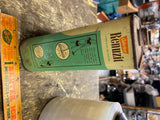 Vtg Renuzit Spot & Stain Remover Metal Tin Advertising Oil Cleaning Can 50's
