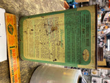 Vtg Renuzit Spot & Stain Remover Metal Tin Advertising Oil Cleaning Can 50's