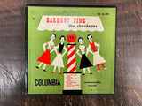 VTG 1950 The Chordettes HARMONY TIME Female Barbershop Singing COLUMBIA Set