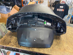 OEM CVO Backrest Touring Seat Harley FLH Glide 2008^ Ultra Classic Blue Hammock!