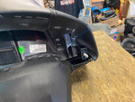 OEM CVO Backrest Touring Seat Harley FLH Glide 2008^ Ultra Classic Blue Hammock!