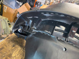 OEM CVO Backrest Touring Seat Harley FLH Glide 2008^ Ultra Classic Blue Hammock!