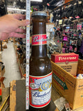 Vtg Budweiser Beer Bottle Advertising Display Sign coin Bank Collectible 20" !