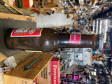 Vtg Budweiser Beer Bottle Advertising Display Sign coin Bank Collectible 20" !