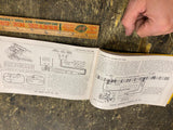 Vtg LIONEL 1952 Train Catalog Instruction Owners manual Book Track Layouts
