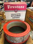 Vtg Firestone Air Filter SC Rambler V8 American Classic Ambassador 3 1/2x 10 Rou