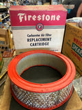Vtg Firestone Air Filter SC Rambler V8 American Classic Ambassador 3 1/2x 10 Rou
