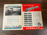 VTG Model Railroader Magazine 1966 July Structures for a logging camp Train