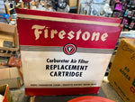 Vtg Firestone Air Filter SC Rambler V8 American Classic Ambassador 3 1/2x 10 Rou