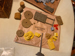 Barzso Playset conquistadores Aztecs Montezuma Cortez figures Buildings Sacrific