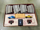 Vintage Gilbert American Flyer Auto-Rama Figure 8 Ford Gassers Race Set Complete
